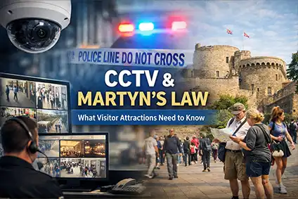 CCTV and Martyn’s Law: What Visitor Attractions Need to Know