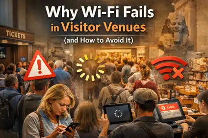 Why Wi-Fi Fails in Visitor Venues (and How to Avoid It)